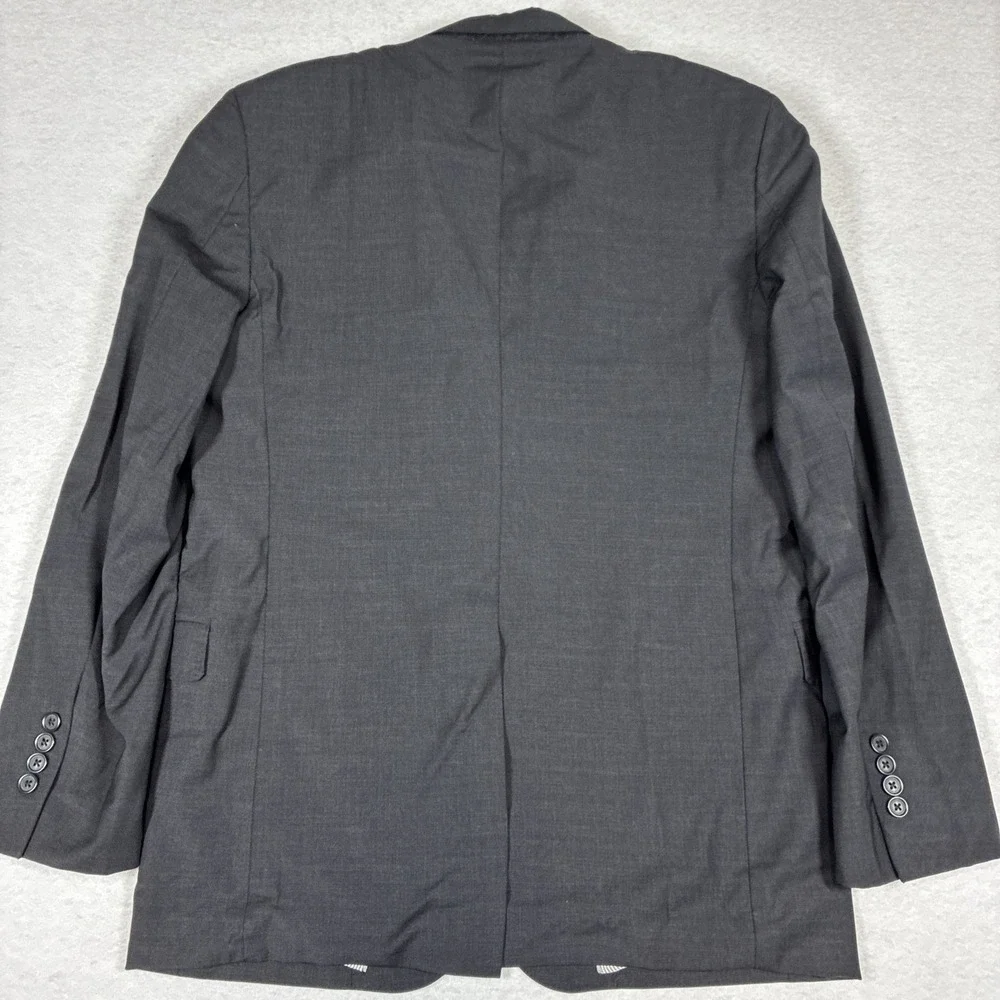Brooks Brothers Explorer Regent Fit Black Wool Blend Sport Coat Blazer 40R